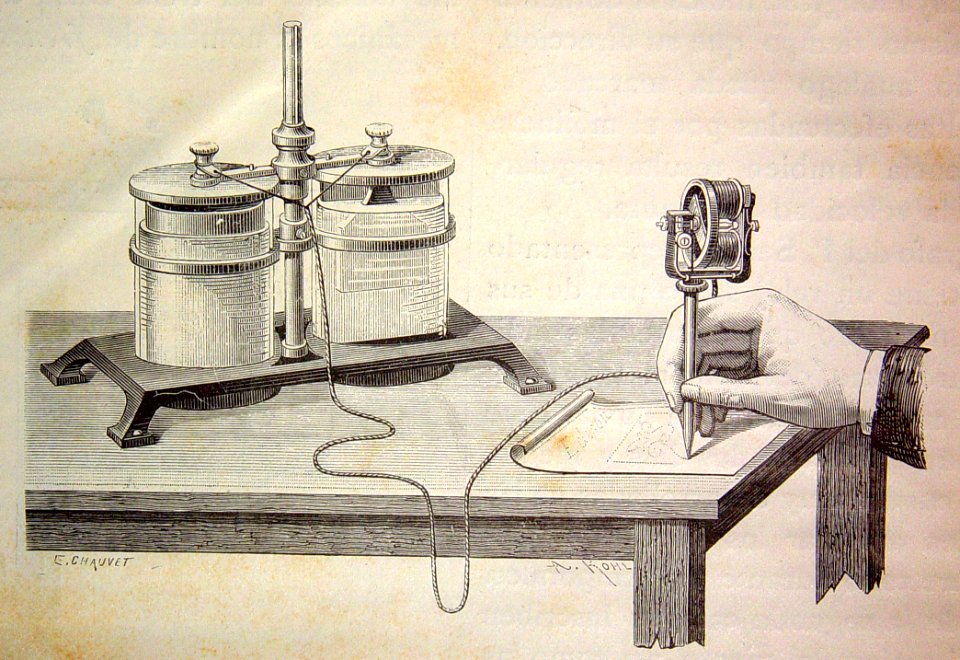 "Pluma eléctrica de Edison".