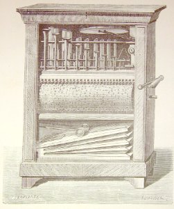 "Organillo de cilindro".