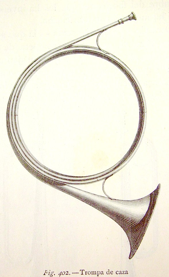 "Trompa de caza".