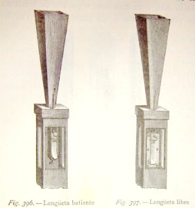 "Lengüeta batiente, Lengüeta libre".