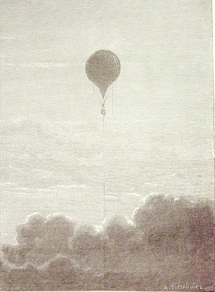 "Globo con su cuerda guía".