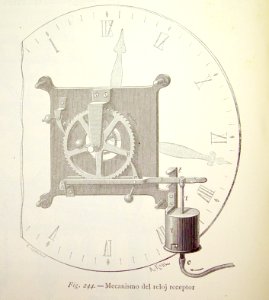 "Mecanismo del reloj receptor".