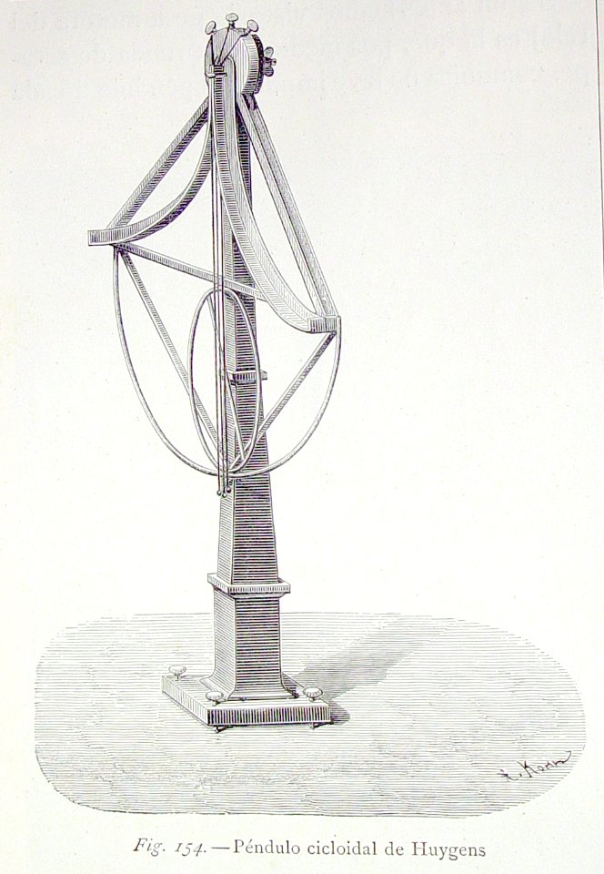 "Péndulo helicoidal de Huygens".