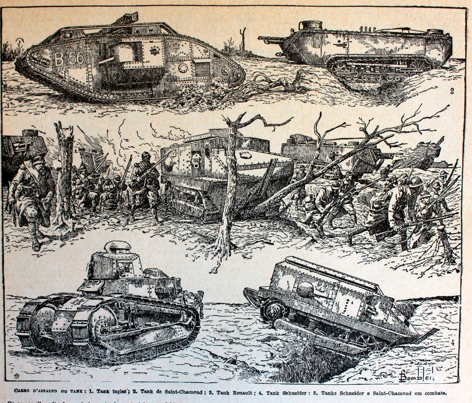 "Carro d'assalto ou tank"