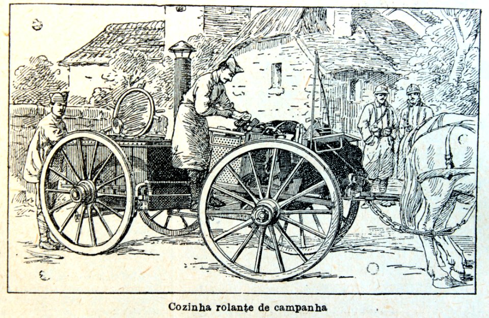 "Cozinha rolante de campanha"