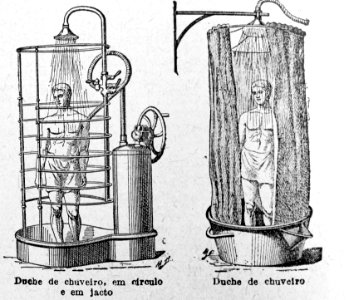 "Duche de chuveiro".. Free illustration for personal and commercial use.