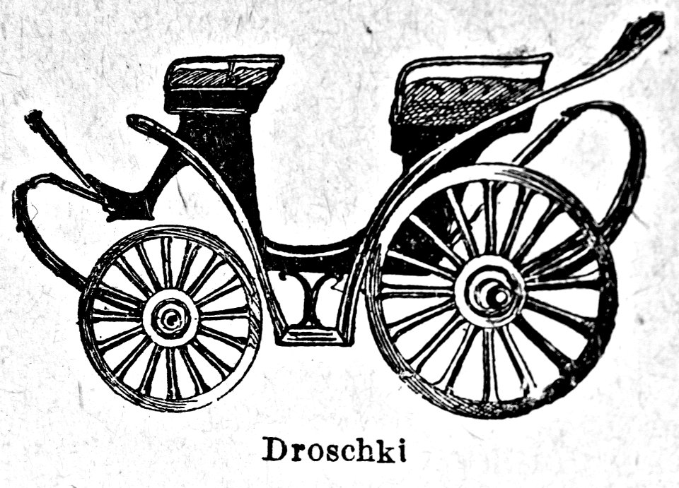 "Droschki".