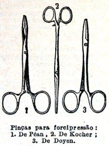 "Pinças".