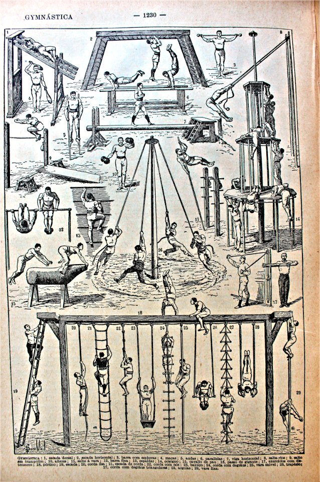 "Gymnástica".