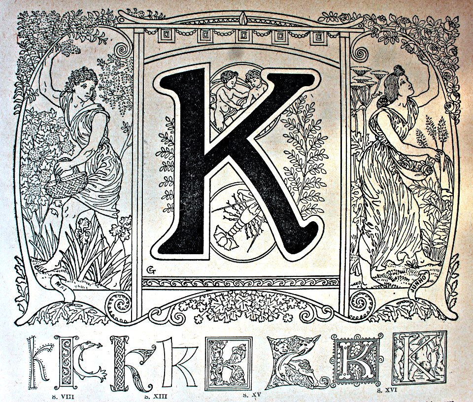 "Letra K".