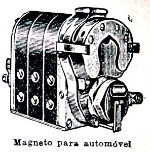 "Magneto para automóvel".