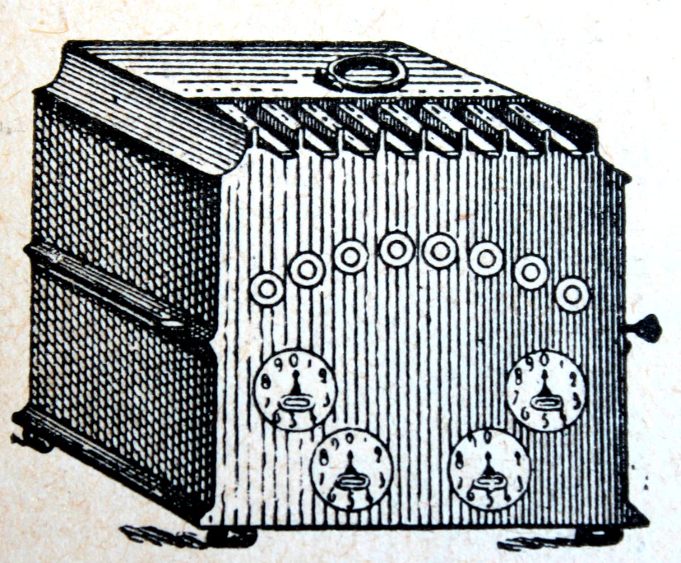 "Machina de calcular de Maurel e Jayet".
