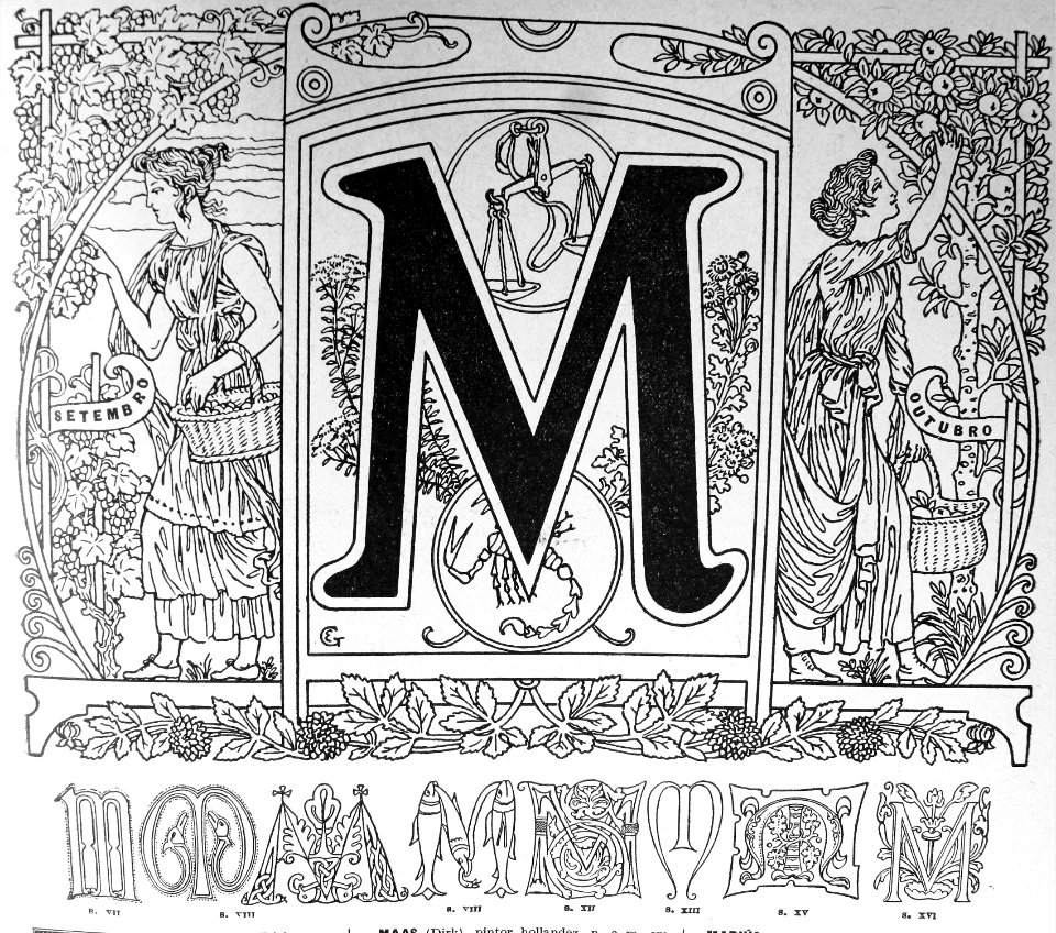 "Letra M".