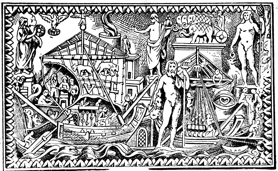 Baixo-relevo des escavaçoes de Ostia.