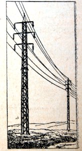 "Transporte de energia (linha de alta tensão)".. Free illustration for personal and commercial use.