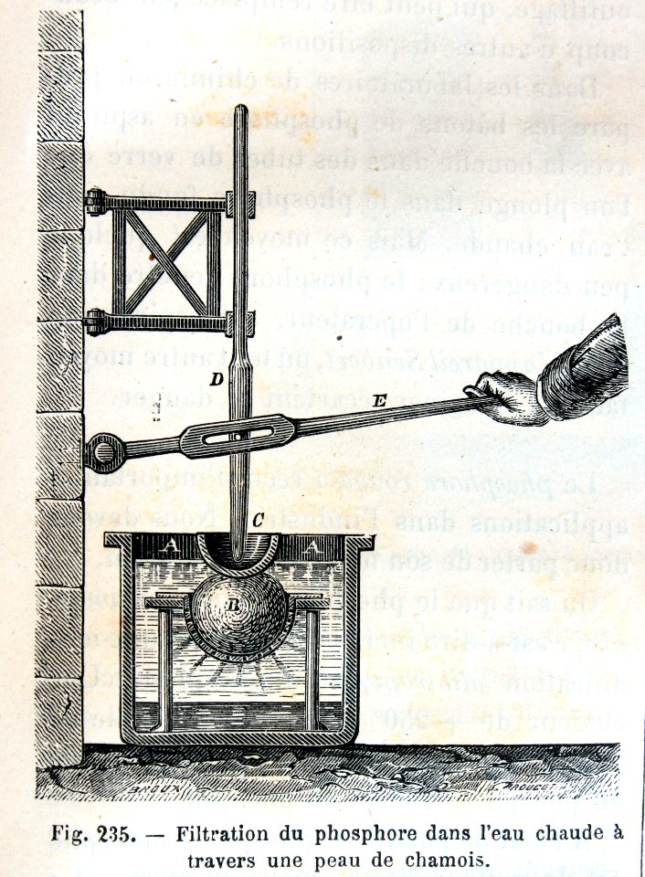 "Filtration du phosphore dan l'eau chaude a travers une pe…
