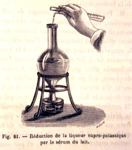 "Réduction de la liqueur cupro-potassique par le sérum du …. Free illustration for personal and commercial use.