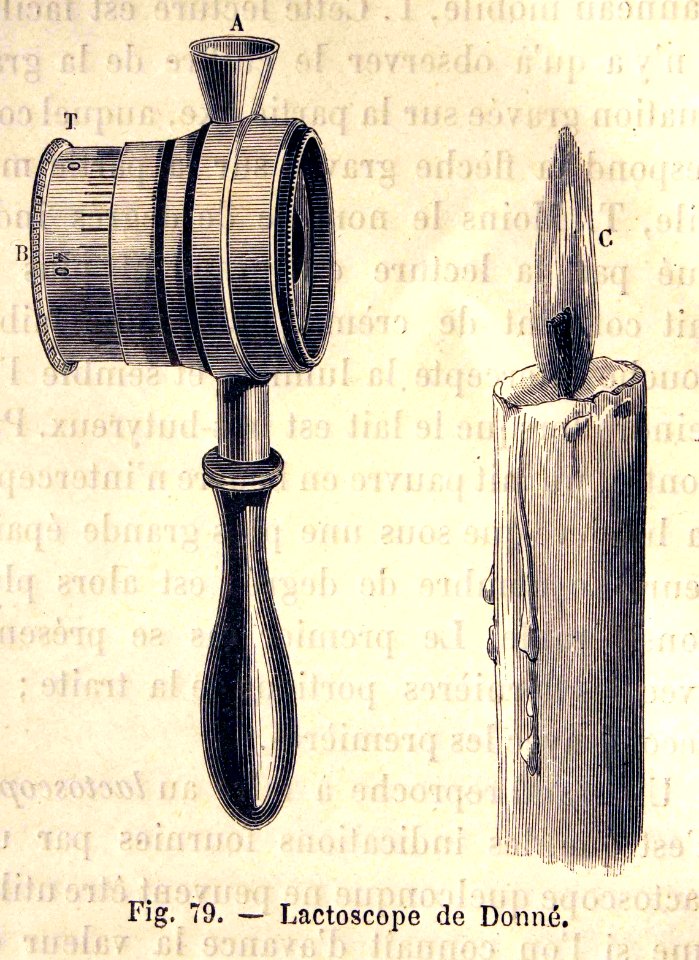 "Lactoscope de Donné".