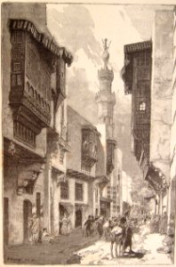 Una calle de El Cairo.