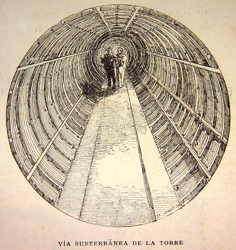"Vía subterránea de la Torre".