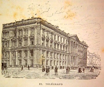 "El telégrafo".