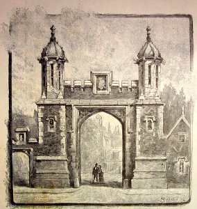 "Entrada de Lincoln's Inn (Lincoln's Inn Fields)".