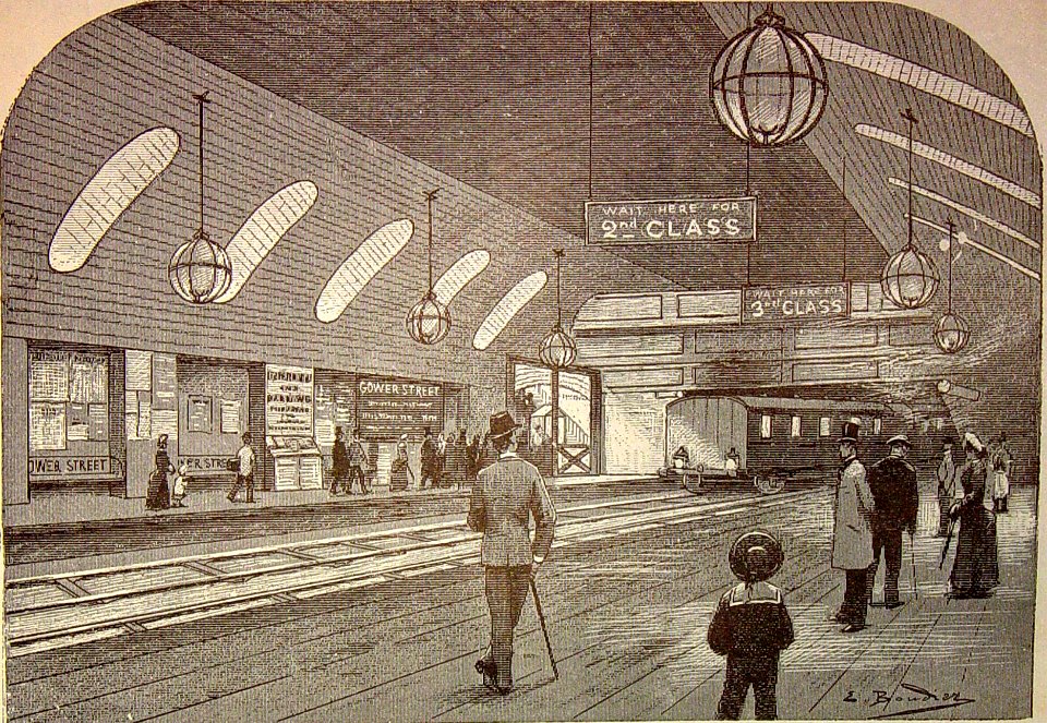 "Estación metropolitana".