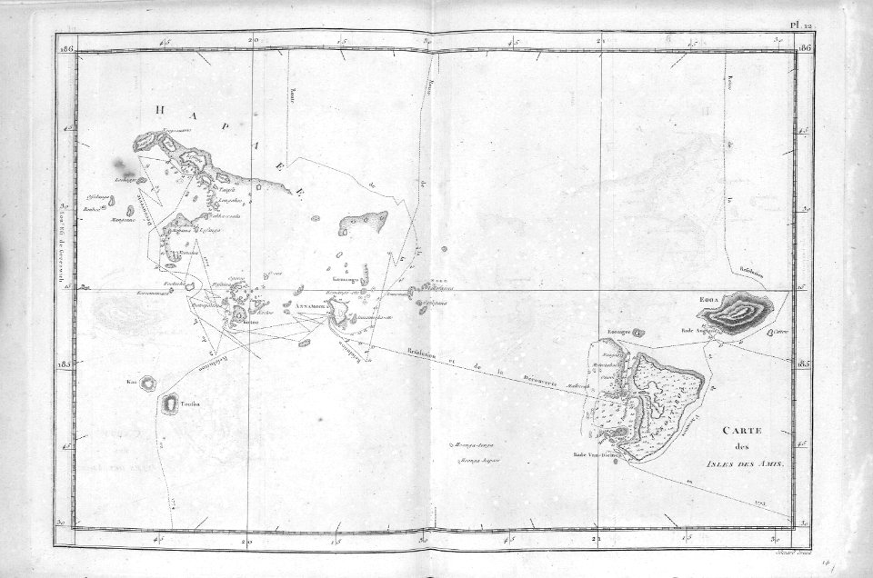 Carte des Isles des Amis