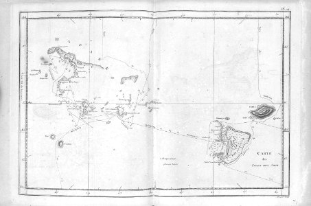 Carte des Isles des Amis
