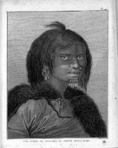 Une femme de l'entrée du prince Guillaume
