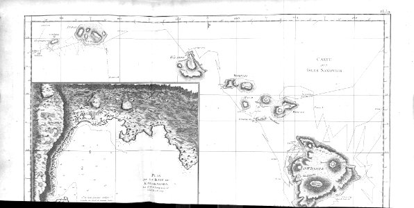 Carte des Isles Sandwich