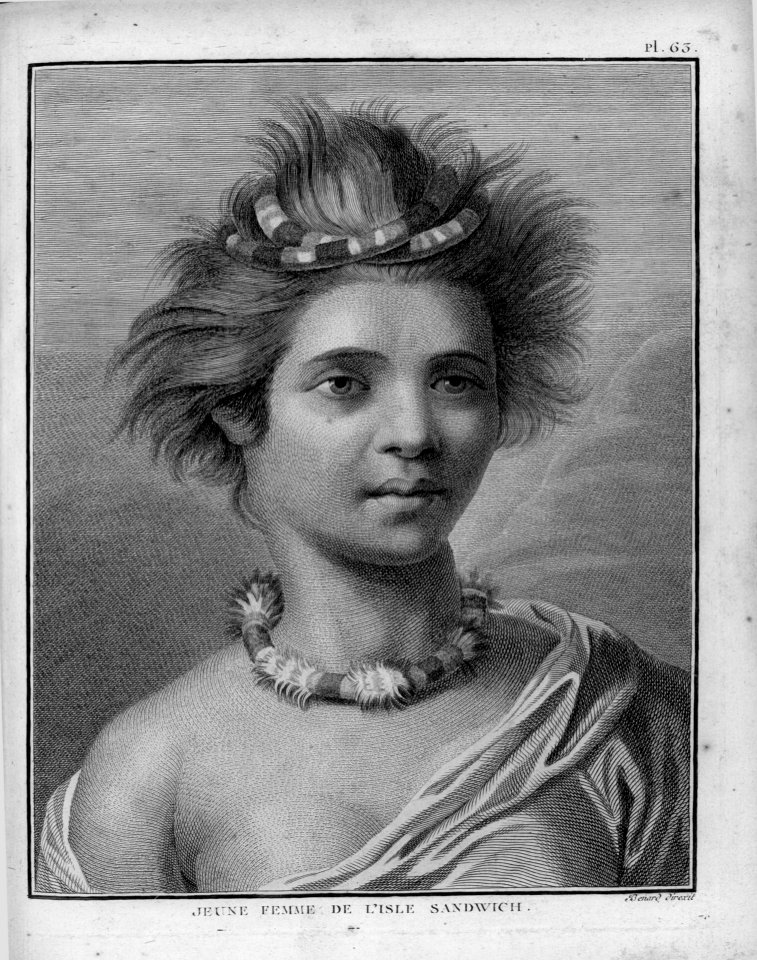 Jeune femme de L'isle Sandwich