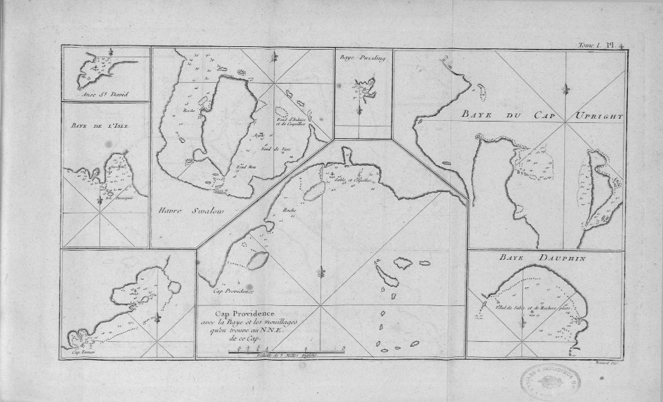 Cap Providence avec la Baye et les mouillage qu'on trouve …
