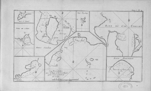 Cap Providence avec la Baye et les mouillage qu'on trouve …