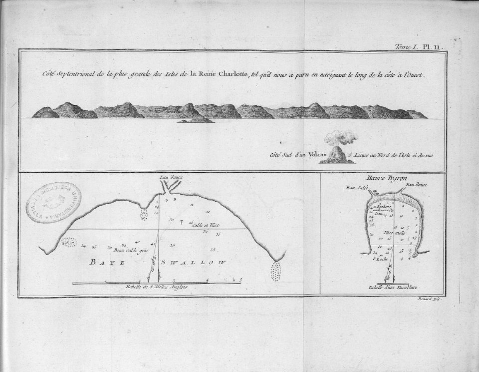 Côte septentrional de la plus grande des Isles de la Reine…