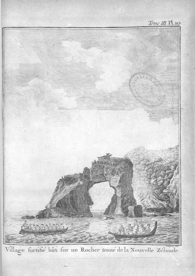 Village fortifié bâti fur un Rocher troué de la Nouvelle Z…