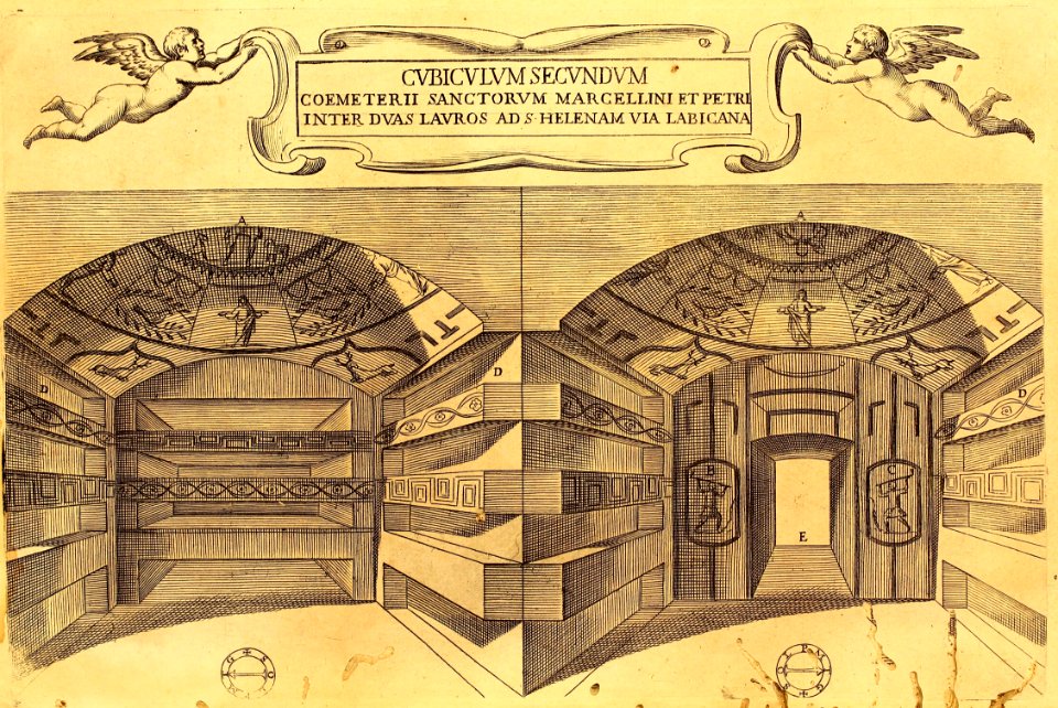 "Cubiculum Secundum Coemeterii Sanctorum..."