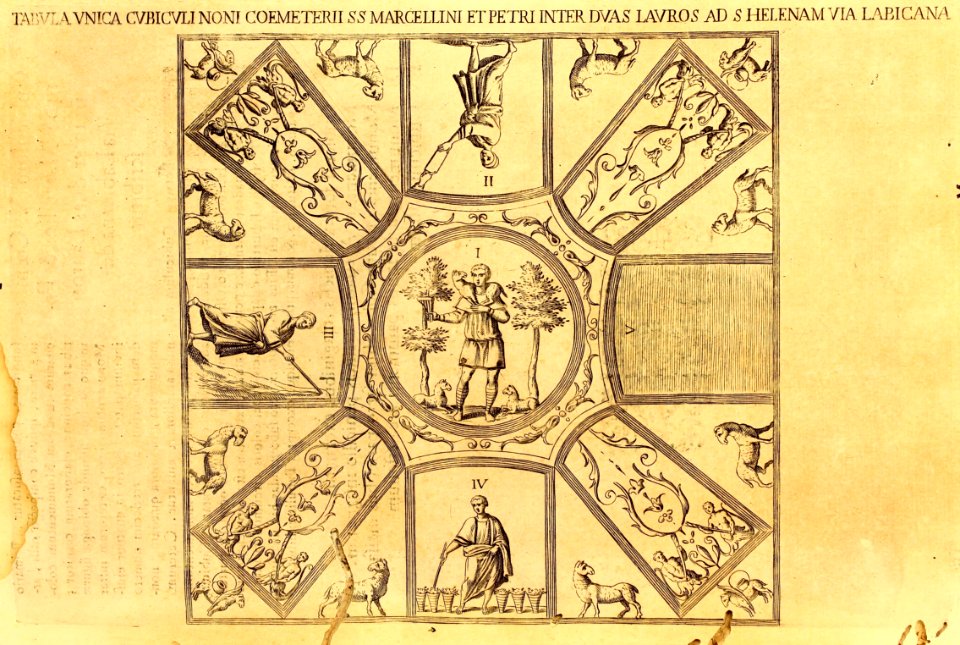 "Tabula Unica Cubiculi Noni..."