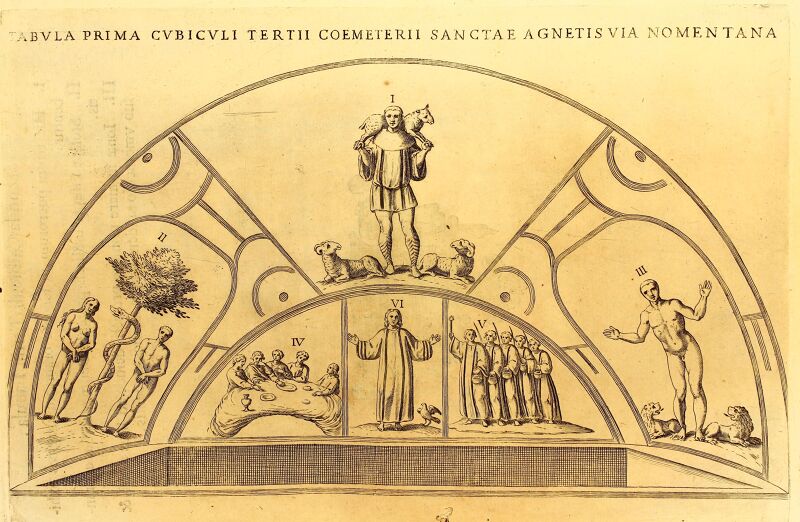 "Tabula prima cubiculi...Via Nomentana"