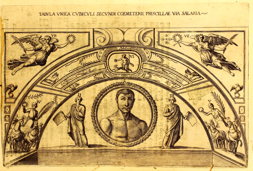 "Tabula unica cubiculi...Via Salaria"