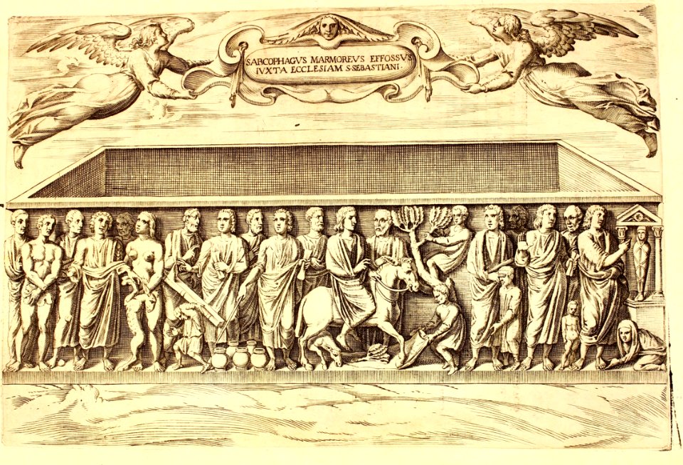 [Sarcophagus marmoreus..."