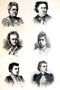 "Femme de génie europennes et americaines"