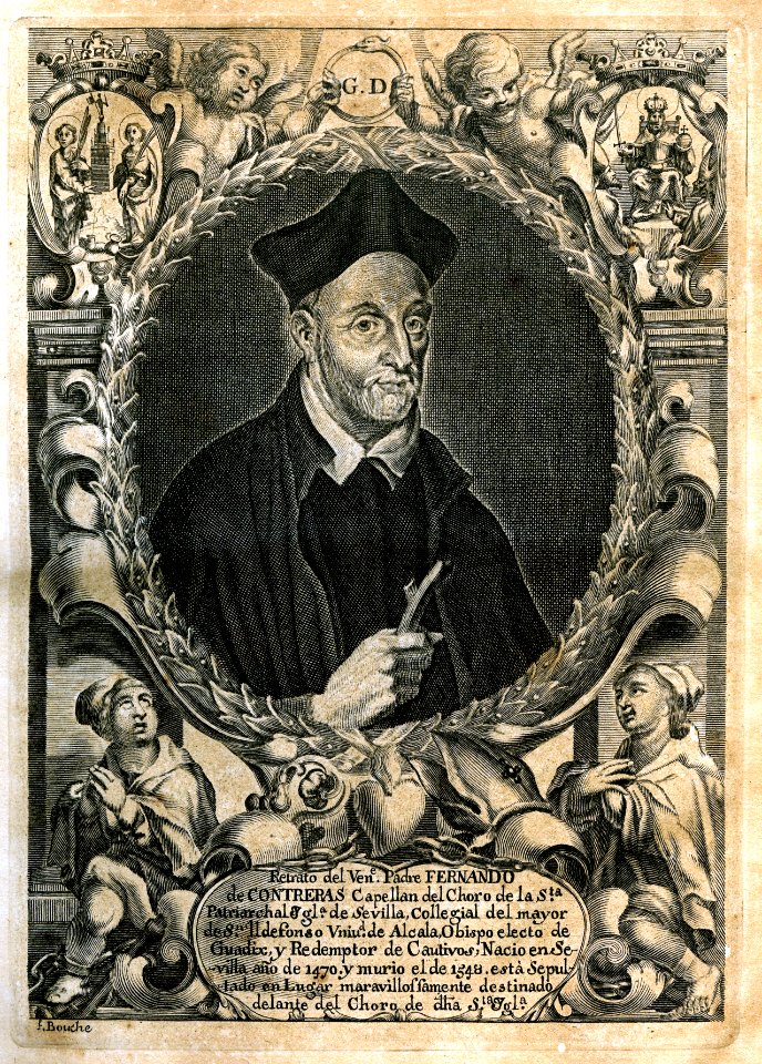 "Retrato de Fernando de Contreras... Nació en Sevilla, año…