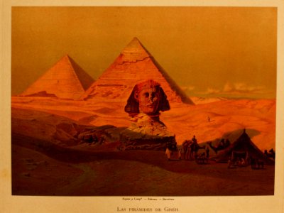 "Las pirámides de Giséh"