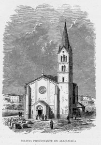 "Iglesia protestante en Alejandría"