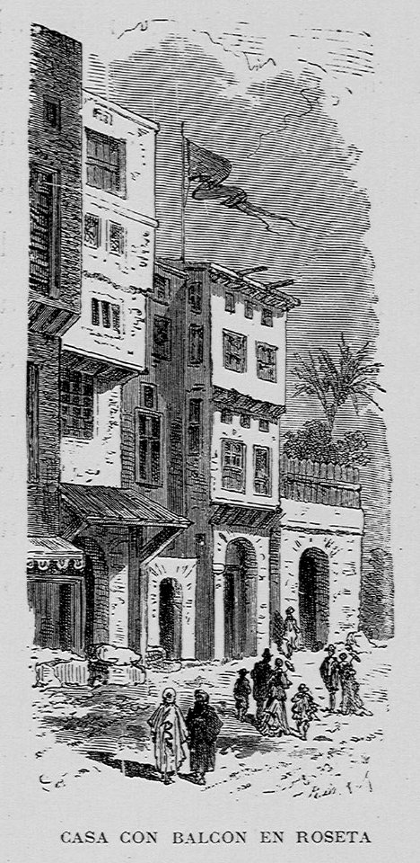 Casa con balcón en Roseta