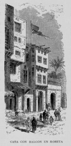 Casa con balcón en Roseta