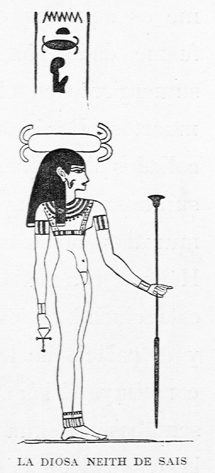 "La diosa Neith de Sais"