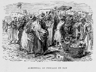 Almoneda de pescado en San