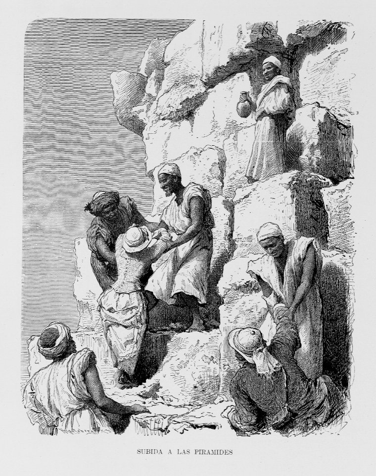 "Subida a las pirámides"